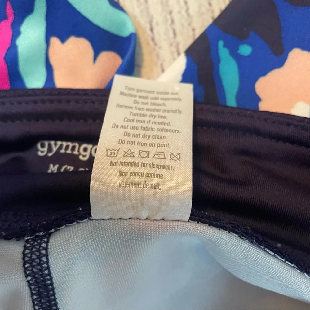 Gymboree gymgo Floral Spandex Capris size Medium (7-8)
